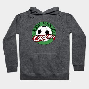 Retro New Mexico Chilies Soccer 1991 Hoodie